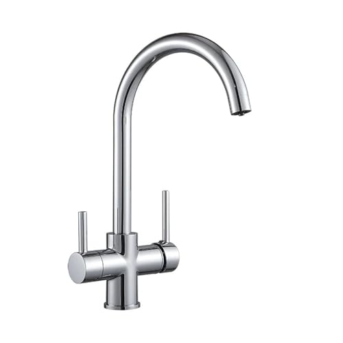 Robinet de cuisine avec eau potable filtrée et douchette contre le calcaire