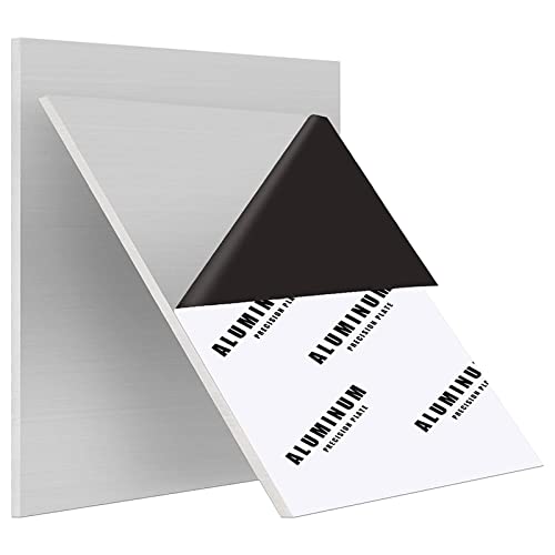 AODESTINY 2-Pack 12x12 1/8 Aluminum Sheet