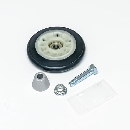 Image of smyzj Replacement For Compatible With DE3155 for 5304523155 Frigidaire Clothes Dryer Drum Support Roller Wheel