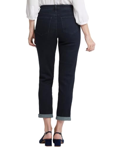 NYDJ Women's Margot Girlfriend in Midnight Falls2