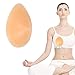 Jopwkuin Silicone Bra Inserts protesis mastectomia Artificial Symmetrical Breast, Plump Drop Shape Mastectomy Prosthesis Ergonomic Elastic Soft Fitting for Home Prótesis pechos