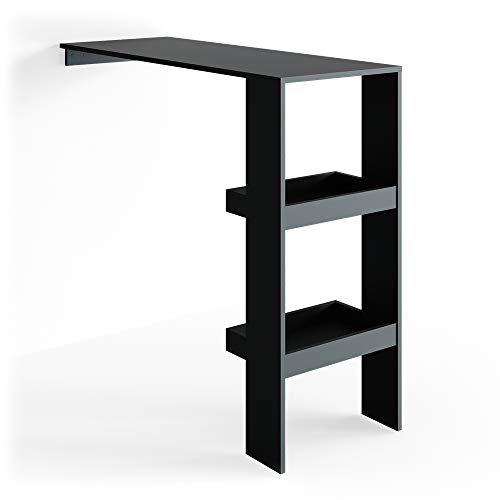 Preisvergleich Produktbild Vicco Bartisch Jake Stehtisch Bistrotisch Tresentisch Küchentisch Bartresen (Anthrazit)