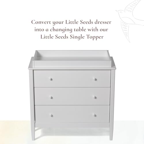 Image of Little Seeds Single Topper, True White