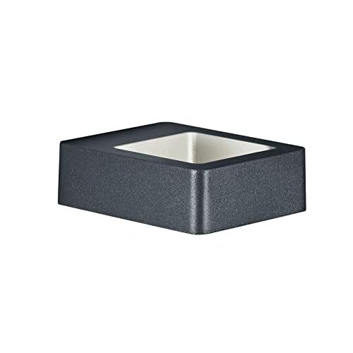 Trio Leuchten LED Außen Wandleuchte Reno 220760142, Aluminiumguss Anthrazit, 4,5 Watt LED, IP54