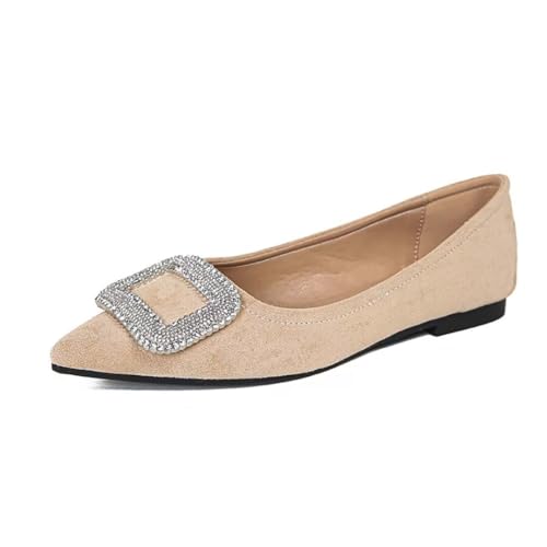 Chaussures plates de luxe pour affaires et mariage à bout pointu JOEupin