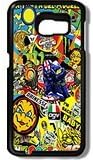 Valentino Rossi VR46 MotoGP Champion Monster Yamaha Stickerbomb Plastic Back Case for Samsung Galaxy S7 Edge