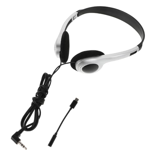 Housoutil Retro Wired Headphones for Kids, Students, Travel