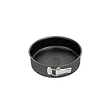 EUROXANTY Molde de Horno Desmontable | Metálico | Ideal para Bizcochos y Tartas | Negro | 22 Centímetros |