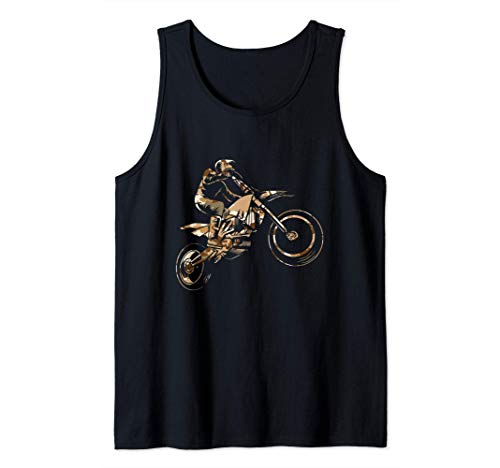 Motorcross Dirt Bike Racing Camo Camouflage Motorcycle Rider Camiseta sin Mangas