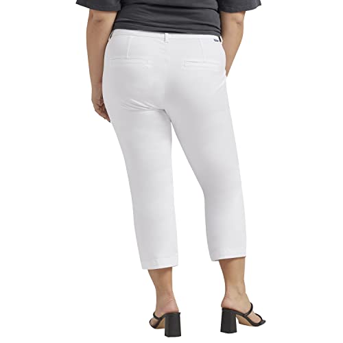 Jag Jeans Women's Plus Size Maddie Pull-on Capri Pant3