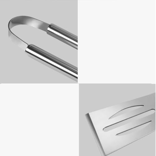 Set de 12 herramientas para barbacoa en acero inoxidable miniatura 6