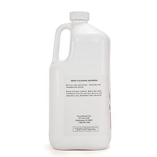 Crown Royale Deep Cleansing Dog Shampoo Concentrate, Revives Color And Texture, Nourishes And Stimulates Hair Growth, Made In Usa, 1 Gal #TOP4