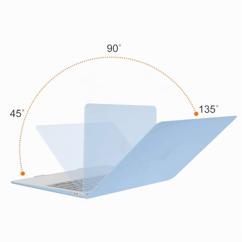 Protector MacBook Air 13 M1 plástico duradero compatible con modelos 2020 a 2018 4