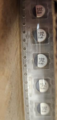 (1,000 PCS) EEEFK0J101P Compatible with PANASONIC Compatible with CAP ALUM 100UF 20% 6.3V SMD