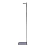 SSWBasics Adjustable Black Costumer Stand – Single Arm Clothes Rack - Retail Clothing and Garment Display Stand – Ideal For Showcasing Hanging Items In Thrift Shops, Boutiques and Retail Stores