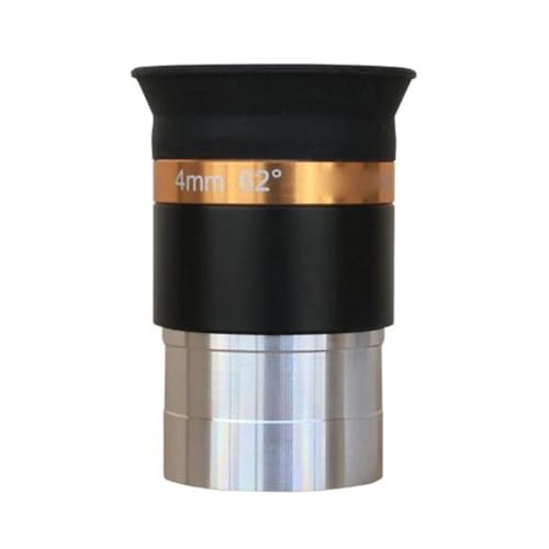 Ocular asférico de 4 mm con 62 grados de campo amplio para telescopios de 1,25"