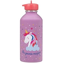 Draeger Paris - Botella de acero inoxidable para niños - Ma gourde magique