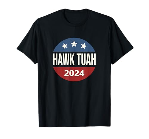 T-shirt I heart Hawk Tuah, Preto, S