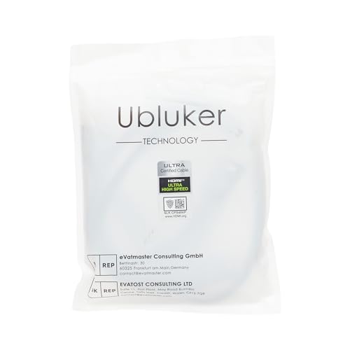 Ubluker UBLU2666 10K 8K 4K Hdmi Cable 48Gbps 6.6 Ft thumb #8