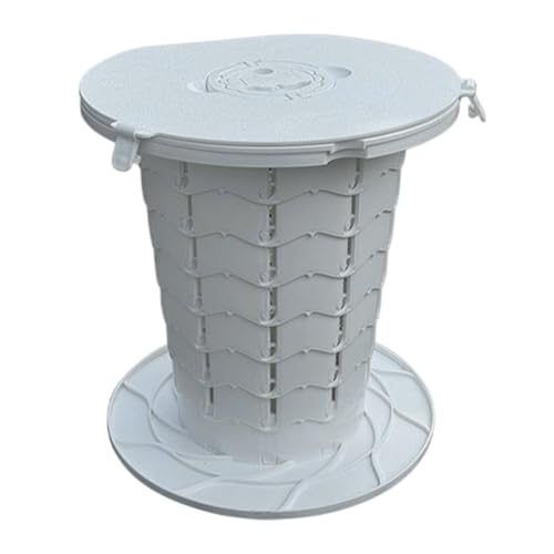 Inodoro Plegable - Baño Exterior Plegable Para Acampada,Asiento Impermeable Para Viajes Y Coche Con Soporte De 400 Kg Para Hospital, Autocaravana, Barco Y Camión
