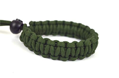 Image of Paracord Wrist Strap for robust hand grip to hold all DSLR camera /heavy gear /Binocular