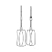 Moulinex SS de 193937 – Varillas para batidora de mano