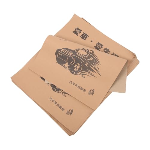 Alfombrillas desechables de papel para coche pack de 50 unidades de protección