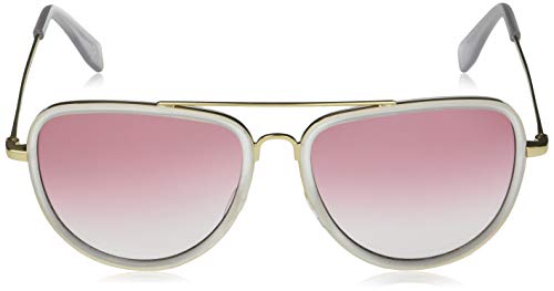 Converse Women's H096 Aviator Sunglasses, Matte Crystal, 60 mm2