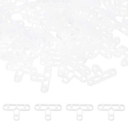 Écarteurs de carrelage en T 10mm outils de nivellement plastique blanc pour pose sol et mur 300pcs
