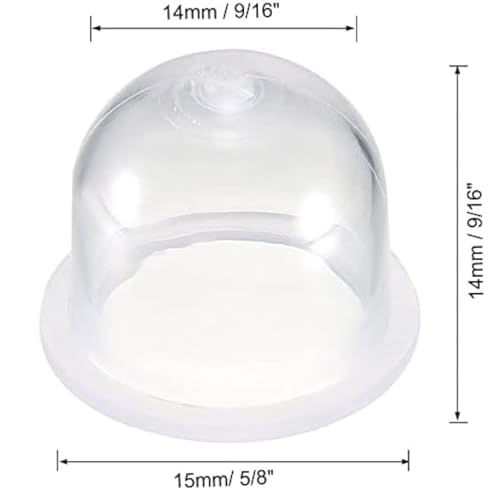 cyclingcolors Primerpumpe 188-12 188-12-1 kompatibel mit Stihl 4133-121-2700 4226-121-2700 Poulan Echo McCulloch Shindaiwa Birne Vergaser Rasenmäher Rasentrimmer Traktor