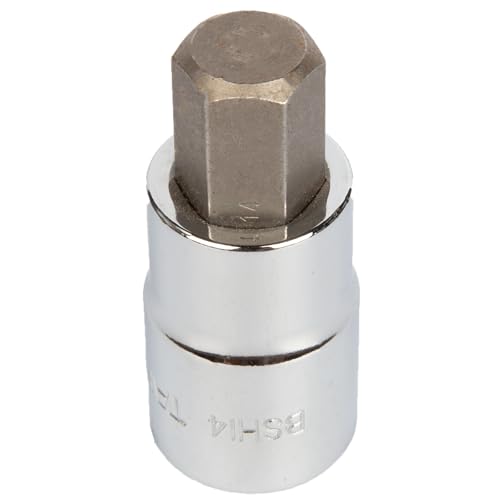 Image of Taparia Hex Bit Socket BSH 14mm, inch Square Drive, 4mm & 6mm, Allen Hex Socket - Suitable for Automotive, Industrial & DIY Applications