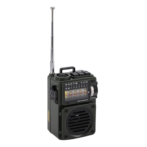 Radio Portátil de Onda Corta con Bluetooth 5.0 miniatura 1