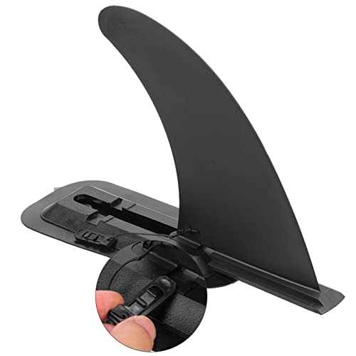 VGEBY - Aleta de Remo de PVC, Aleta de Windsurf, Tabla de Surf Larga, Aleta Central de PVC, Pegamento
