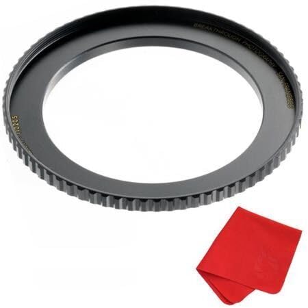 image for Breakthrough Photography 58mm to 72mm Step-Up Lens Adapter Ring for Fi