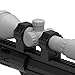 Amystart 30mm Precision Scope Rings Mount - Compatible with Picatinny Rails - 2 Pieces