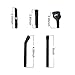 EZ SPARES Micro Cleaning Kit Vacuum Attachment Keyboard Crevice Cleaning Tool Brush Kit,Universal Vacuum Cleaner Attachment(7PCS)