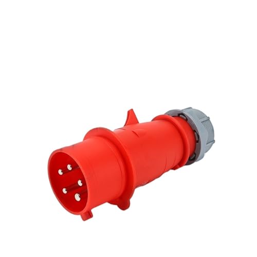 Prise LX-0251 32A femelle industrielle à 5 broches étanche IP44 pour chantier