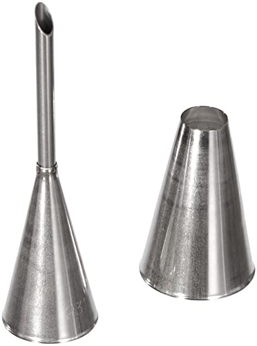 Ibili 778800 - Kit profiteroles (2 cornetes + 5 mangas desechables)