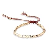 REGALO PERFECTO: Este pulseras de cobre puro es un regalo considerado y práctico para familiares, amigos, colegas o parejas. Las pulseras de cuentas también son ideales para cumpleaños, Navidad, bodas, graduaciones y otras ocasiones especiales.