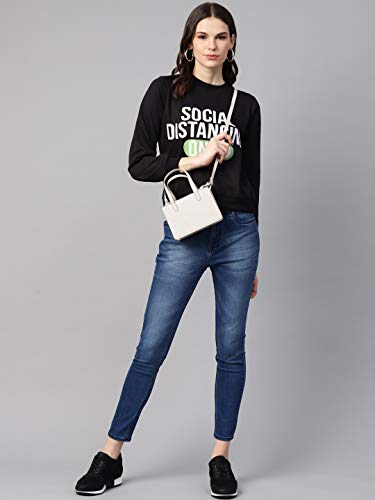 Image of pluss Women's Fleece Round Neck Sweatshirt