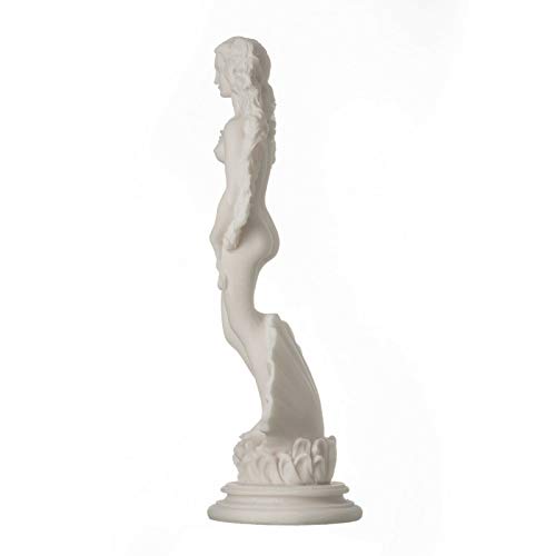 Estatua griega de la diosa Afrodita en alabastro 9.8 pulgadas miniatura 4
