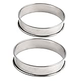 Photo Gallery garneck 2 pezzi di mousse in metallo in acciaio inox per crostate torte utensili da cucina per la casa antiaderenti multifunzionali facili da pulire Photo Gallery garneck 2 pezzi di mousse in metallo in acciaio inox per crostate torte utensili da cucina per la casa antiaderenti multifunzionali facili da pulire