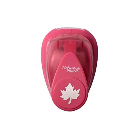 Vaessen Creative Craft Paper Punch Small, Maple Leaf, for DIY Projects, Scrapbooking and Card Making, Multi-Colour, 6.5 x 4.5 x 4.4 cm Cover