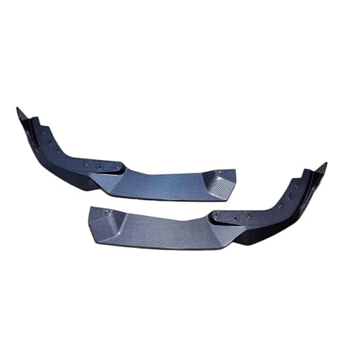 Car Front Bumper Splitter Lip Spoiler Guard Body Kit Compatible for BMW 3 Series G20 G21 320i 325i 330i 320d M340i LCI 2022-2024(Carbon Look)