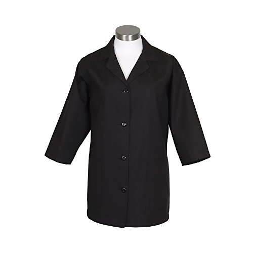 Fame« Women?s Button Smock ? K72 - Black/SM (WFA82040BKSM)
