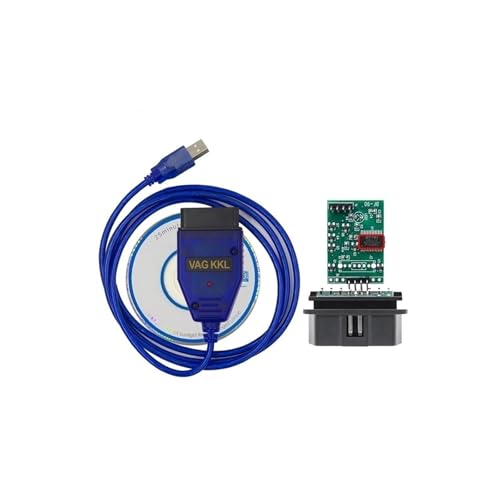 OBD2 KKL 409.1 VCDS USB Cable for 1996–2009 Volkswagen, Audi, Seat, Skoda, and Other Brands;...