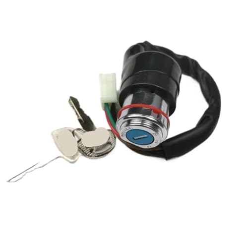 Clé de verrouillage et contacteur d'allumage moto 6 fils pour SZ GN125 125cc