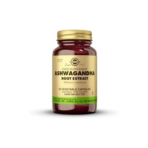 Solgar Ashwagandha Root Extract Capsules Cover
