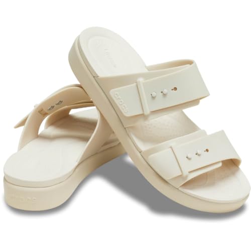 Image of Crocs Women's Brooklyn Buckle Low Sandals