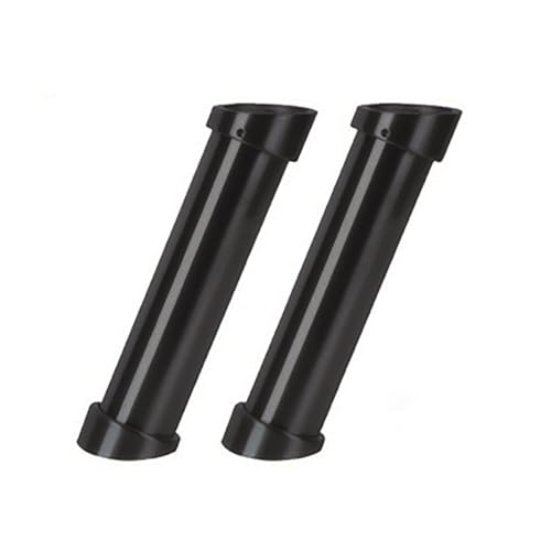 Nordlinger Pro 780101 2 Supports de Snack Rond Lux Finition Noire, Acier, Normal